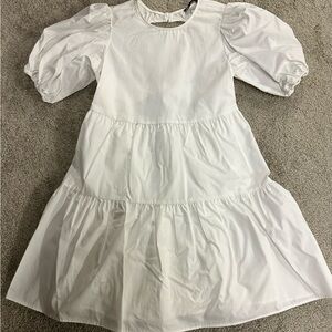 Elegant White Kids Dress